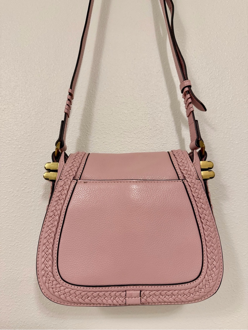 orYANY Women's Pink Leather Crossbody Bag - Picture 6 of 11